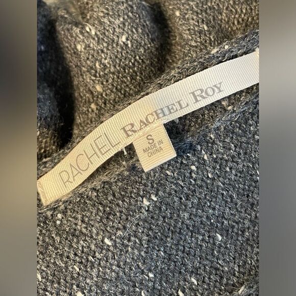 RACHEL ROY Gray Wide Cut Slouch Sweater S - Picture 5 of 6